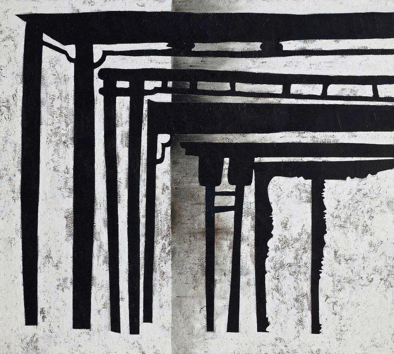 从结构主义角度解读王怀庆油画作品论文