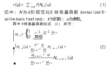 五维空间样条插补算法及其应用论文
