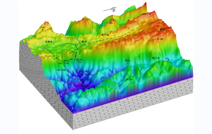 三维地理信息系统在矿山中的技术研究与应用论文
