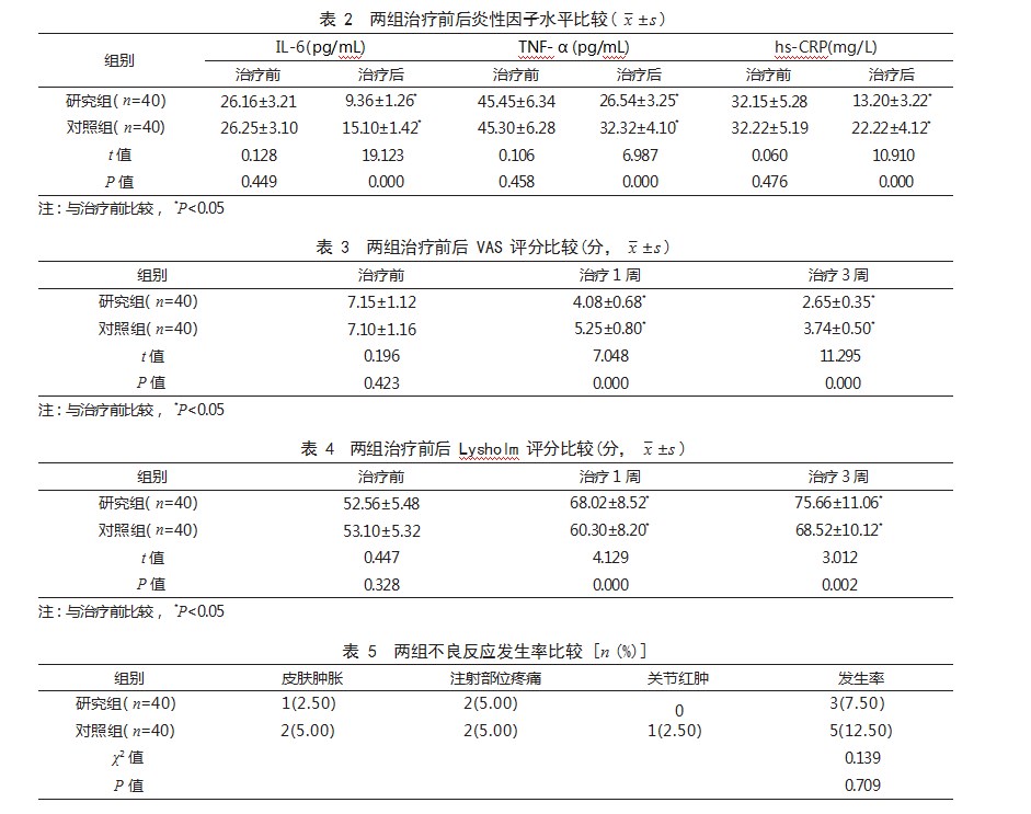 中药熏洗联合关节腔内注射玻璃酸钠治疗膝骨关节炎患者的效果论文