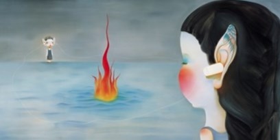 儿童形象在当代卡通油画中的呈现论文