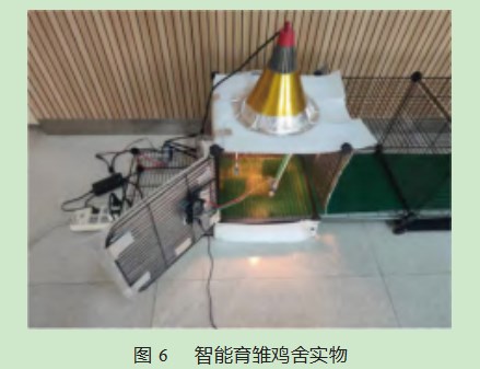 基于物联网技术的智能育雏鸡舍设计论文