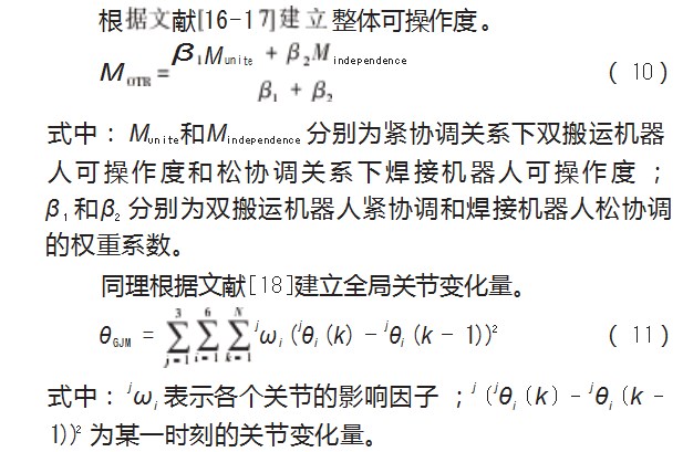 基于改进哈里斯鹰优化算法的多机器人协作焊接路径规划论文