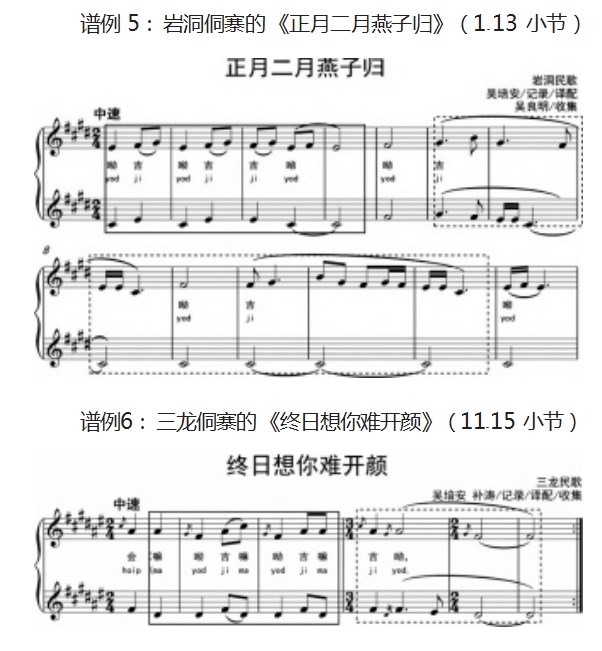 非遗”视角下侗族声音大歌中蝉鸣拟声旋律的多样性论文