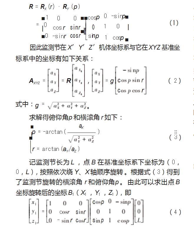 基于 MEMS加速度计与磁力计的位移计设计论文