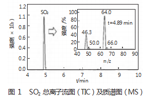基于气相色谱法定量分析二氧化硫论文