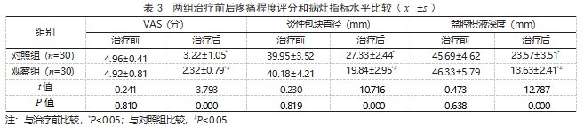 雷火灸联合常规西药治疗慢性盆腔炎气滞血瘀证患者的效果论文